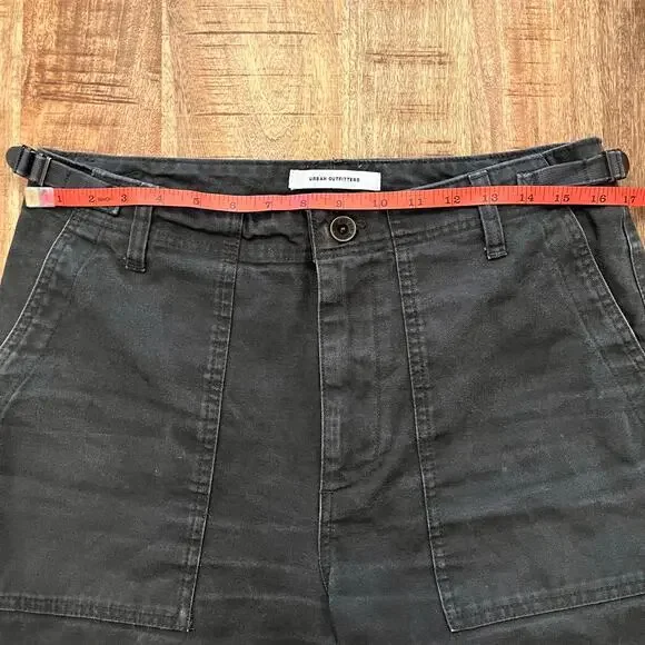 Urban Outfitters Canvas Utility Pants Mens 32x29 Carpenter Buckle Workwear Cargo - Picture 11 of 16